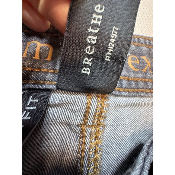 Prana Mens Slim Fit Breathe Straight Jeans Size 34Wx34L Gray Denim Stretch Casua - Picture 4 of 16